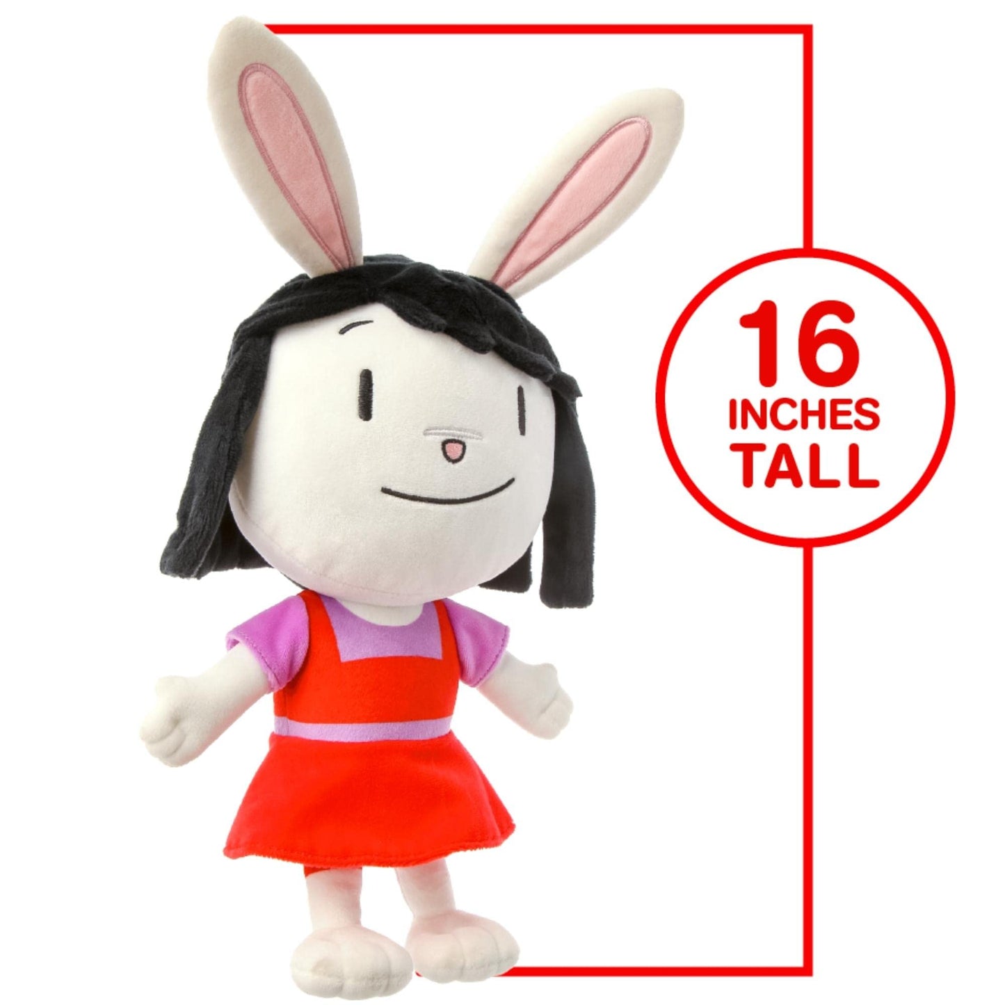 Elinor Wonders Why Plush Figure Toy Elinor Soft Stuffed Doll - Super Soft Fabric With Beautiful Embroidered Detailing - Perfect for children ages 3-5