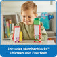 hand2mind Numberblocks Friends Thirteen and Fourteen Figures, Numbers for Toddlers, Math Toys for Kids 3-5, Small Figurines for Kids, Preschool