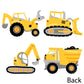 Big Dot of Happiness Dig It - Construction Party Zone - Dump Truck Bulldozer Backhoe Excavator Decorations DIY Baby Shower or Birthday Party