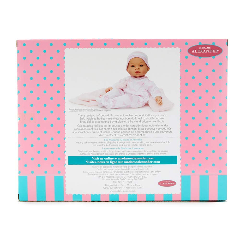 Madame Alexander Middleton Newborn Baby Pink Cloud