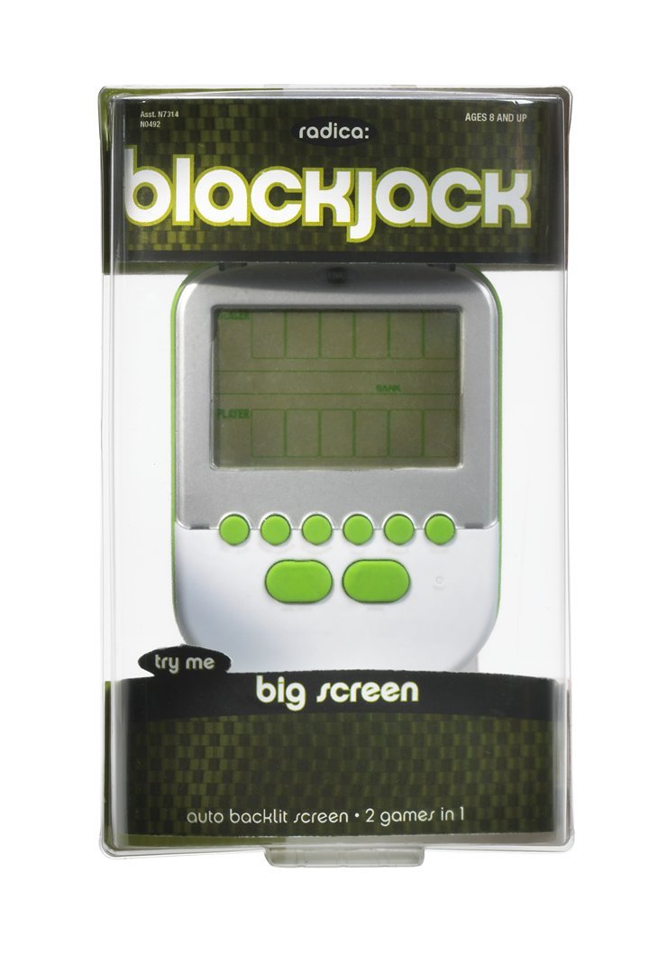 Mattel Radica Big Screen Blackjack - White