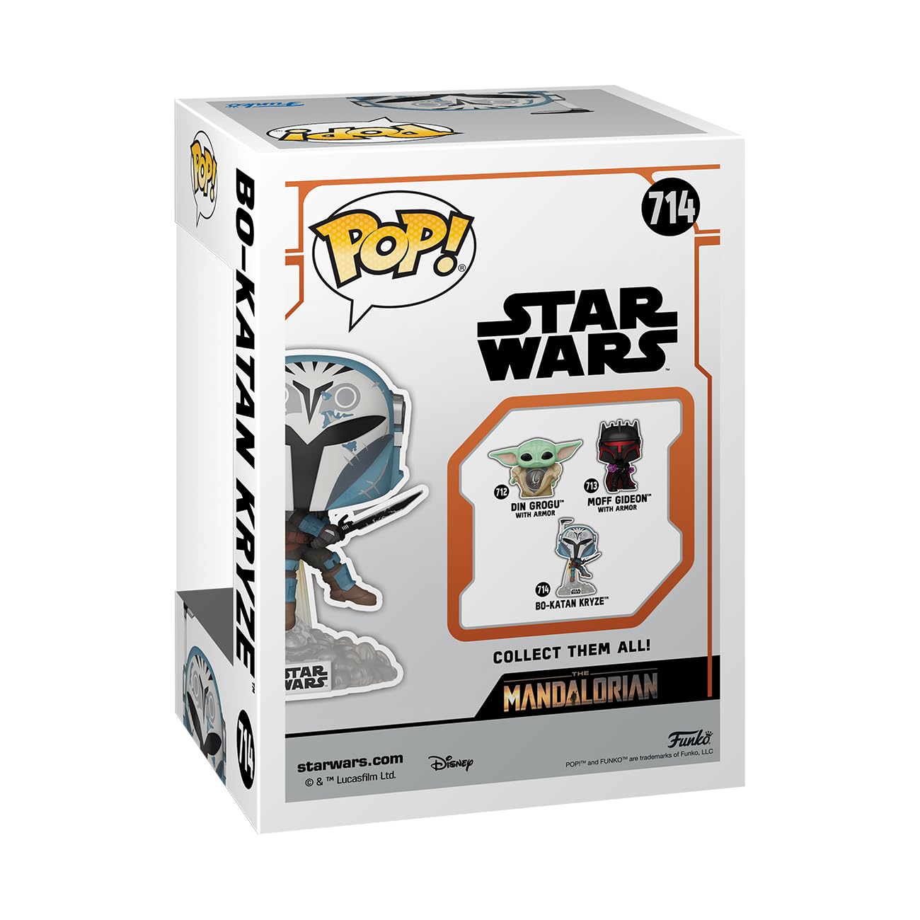 Funko POP! Star Wars: The Mandalorian - Bo-Katan Kryze with Darksaber and Jet Pack - Collectable Vinyl Figure - Gift Idea - Official Merchandise - for