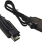 Blomiky 2 Pack 7.4V / 2 x 3.7V 400mA Lithium Battery Charger Cable with SM-4P 4 pin Plug for Old Version UDI001 UDI008 UDI009 and HJ808 HJ812 RC Boat