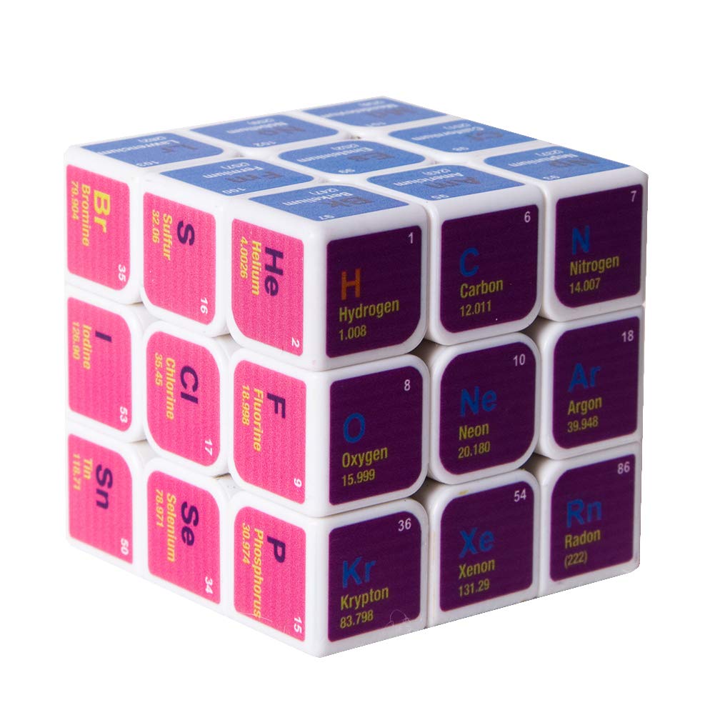 Periodic Table 3x3 Speed Cube Puzzle Magic Cube Toy