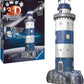 Ravensburger Lighthouse Night Edition 216 Piece 3D Jigsaw Puzzle for Kids and Adults - 12577 - Easy Click Technology Means Pieces Fit Together