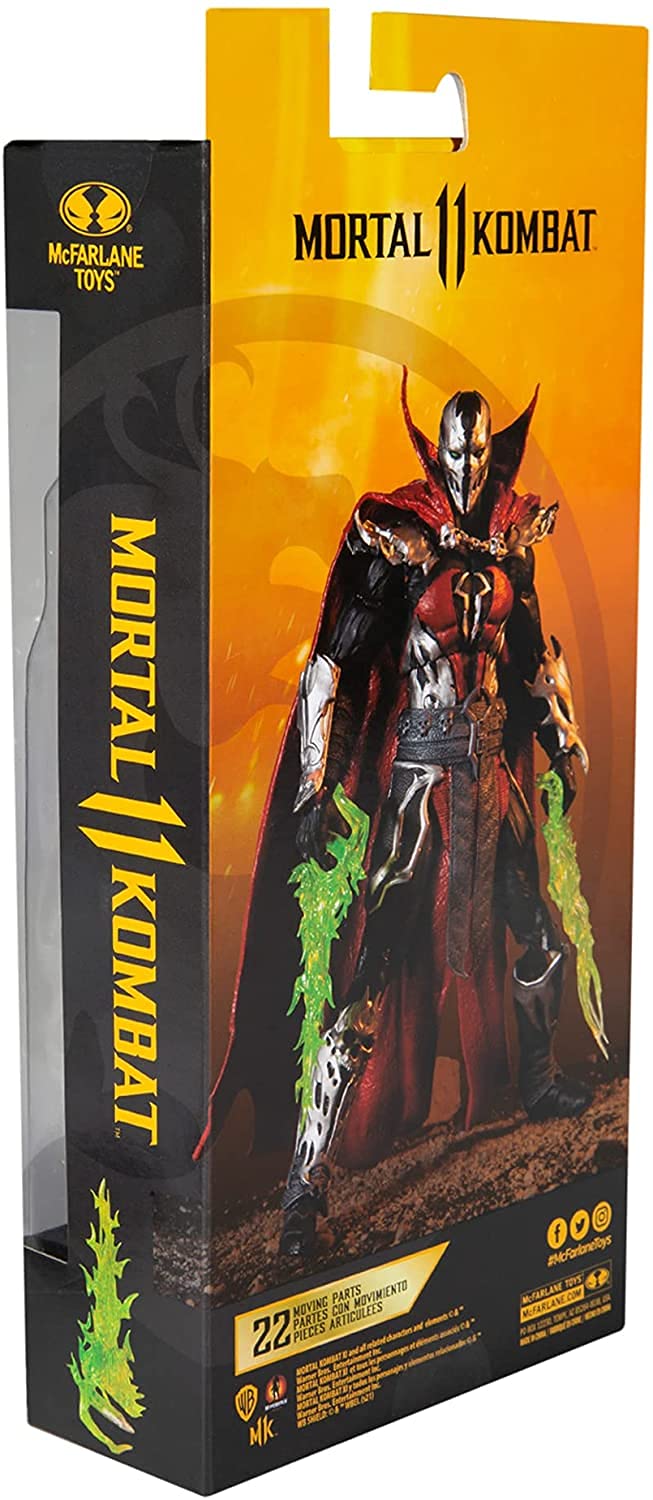 Mortal Combat McFarrent Toy 7" Action Figure Malefix Spawn / MORTAL KOMBAT 2021 McFARLANE TOYS 7" Action Figure MALEFIK SPAWN Limited MOCON McFarlane