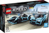 LEGO Speed Champions Formula E Panasonic Jaguar Racing Gen2 car and Jaguar I-PACE eTROPHY 76898 Building Kit (565 Pieces)