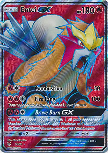 Pokemon - Entei-GX (Full Art) - 71/73 - Shining Legends