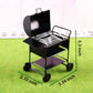 Mini House Miniature Square Barbecue Grill Oven Figurine Garden Cooking Tool Kitchen Accessories Decoration Fake Barbecue Food Realistic Drink Beer
