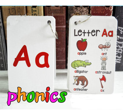 Fogeal 26PCS/Set ABC English Alphabet 26 Letters Child Flash Cards