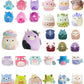 Squishmallows Official Kellytoy 8" Plush Mystery Pack - Styles Will Vary that Includes Three 8" Plush and One Squooshems