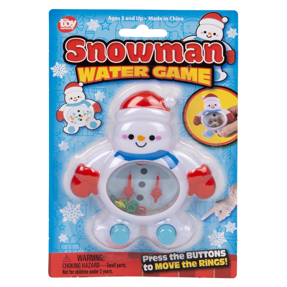 Rhode Island Novelty Snowman Water Game 4"