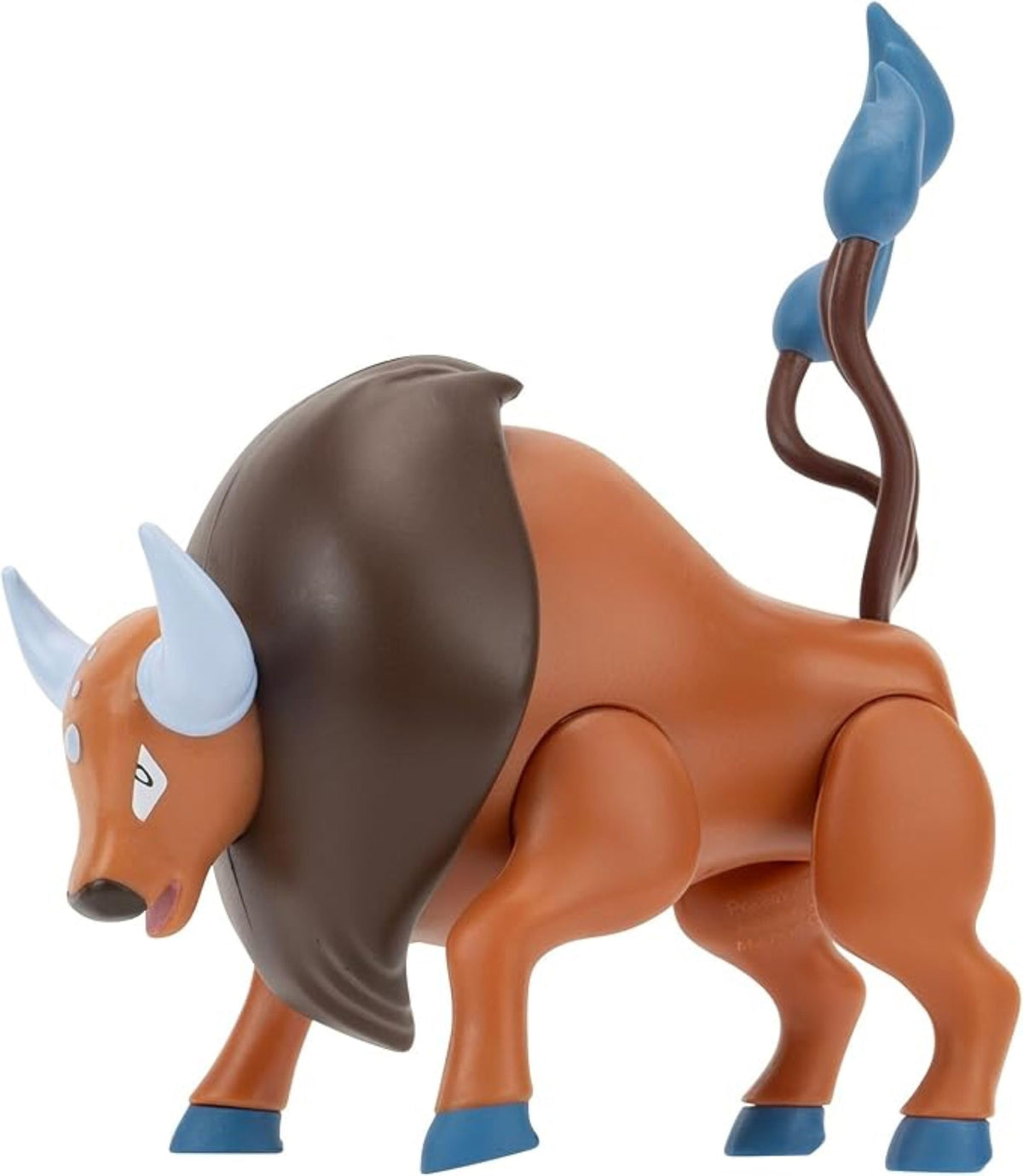 Pokémon Tauros Battle Feature Figure - 4.5-Inch Tauros Battle Ready Figure with Leg Kick Attack, PKW3369