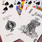 Murphy's Magic Bicycle Poker Size Turquoise Back Playing Cards, 1 Joker Included