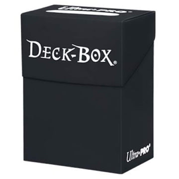 Ultra Pro 80 Card Deck Box - Black
