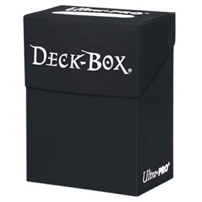 Ultra Pro 80 Card Deck Box - Black