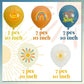 Here Comes The Son Baby Shower Decorations,35pcs Boho First Trip Around The Sun Balloon,Sunshine Party Retro Latex Balloons for You are My Sunshine