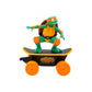 Teenage Mutant Ninja Turtles Mikey Cowabunga Skate RC Car Toy, Imitates Real Skate Tricks, Ages 5+