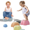 ANLIK Toddler Stepping Stones, Stimulate Children's Creativity and Imagination, Improve Their Balance and Motor Skills, Flower-Shaped Stepping Stones