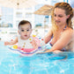 Arcimatto Baby Pool Floats, Inflatable Float Raft with Handle Safety Seat Double Airbag, Kids Swimming Ring Water Beach Floaties Party Toys, Toddler