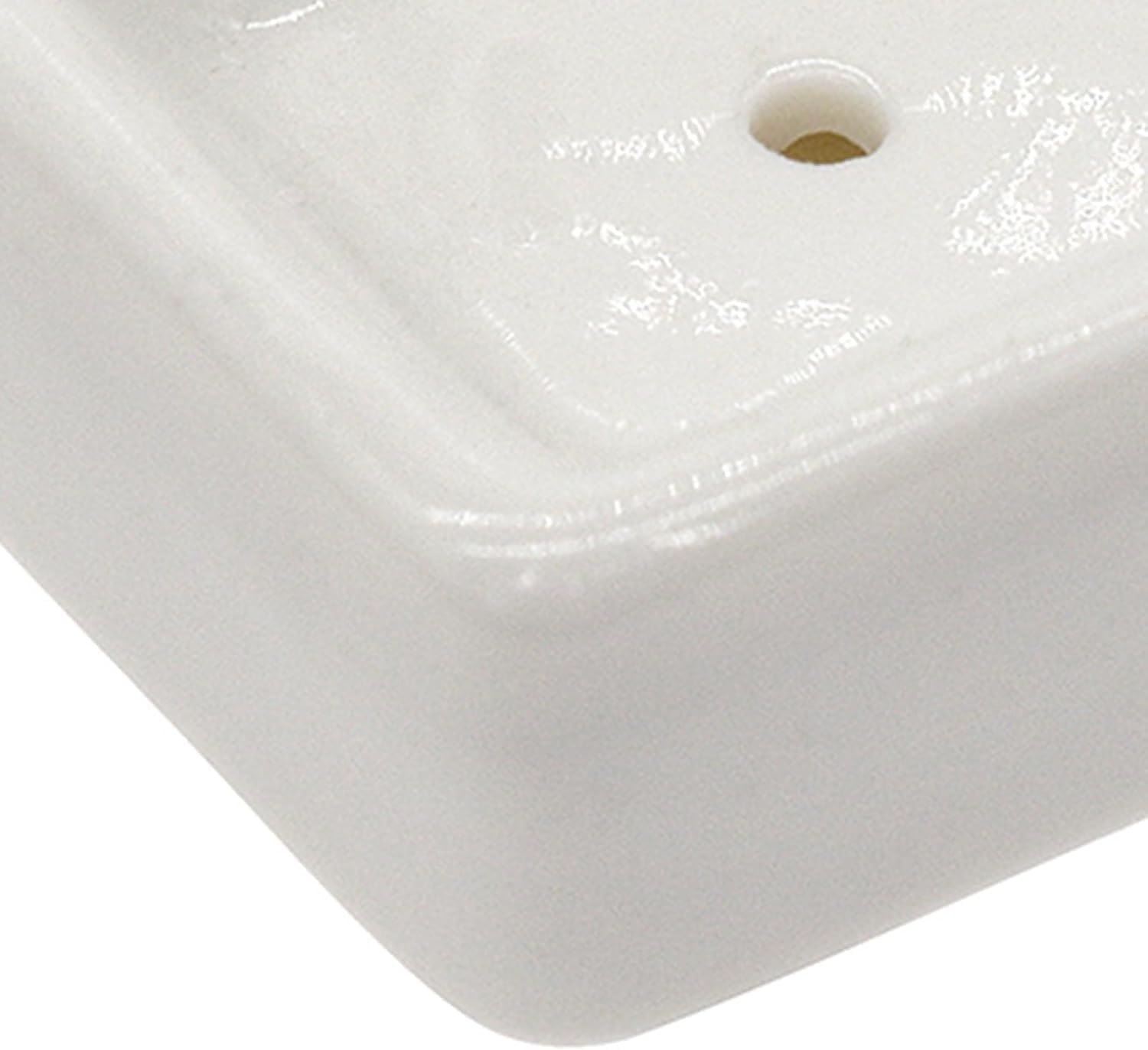 White Wash Basin Wide Application Exquisite 1:12 Scale Doll House Furniture Sink for Entertainment Square, Furniture, Dollhouse Decoration Accessories