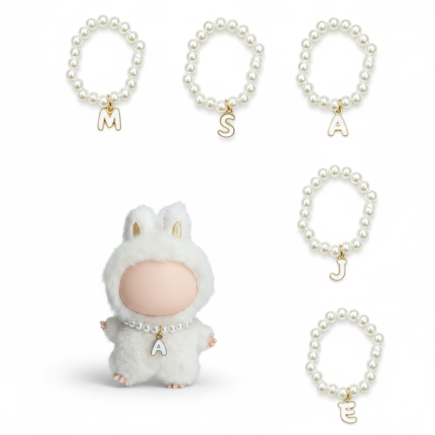 4.13inch/10cm Doll Accessories for Labubu Mini Accessories Outfits Set, Doll Crossbody Accessory (No Doll)