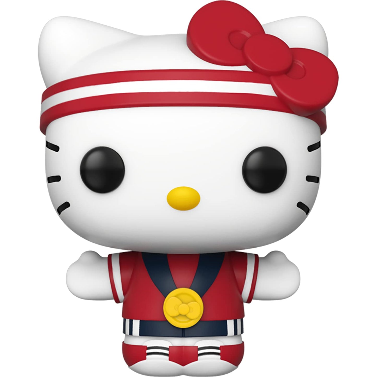 Funko H e l l o Kitty [Gold Metal]: P o p ! Vinyl Figurine Bundle with 1 Compatible 'ToysDiva' Graphic Protector (036-48694 - B)