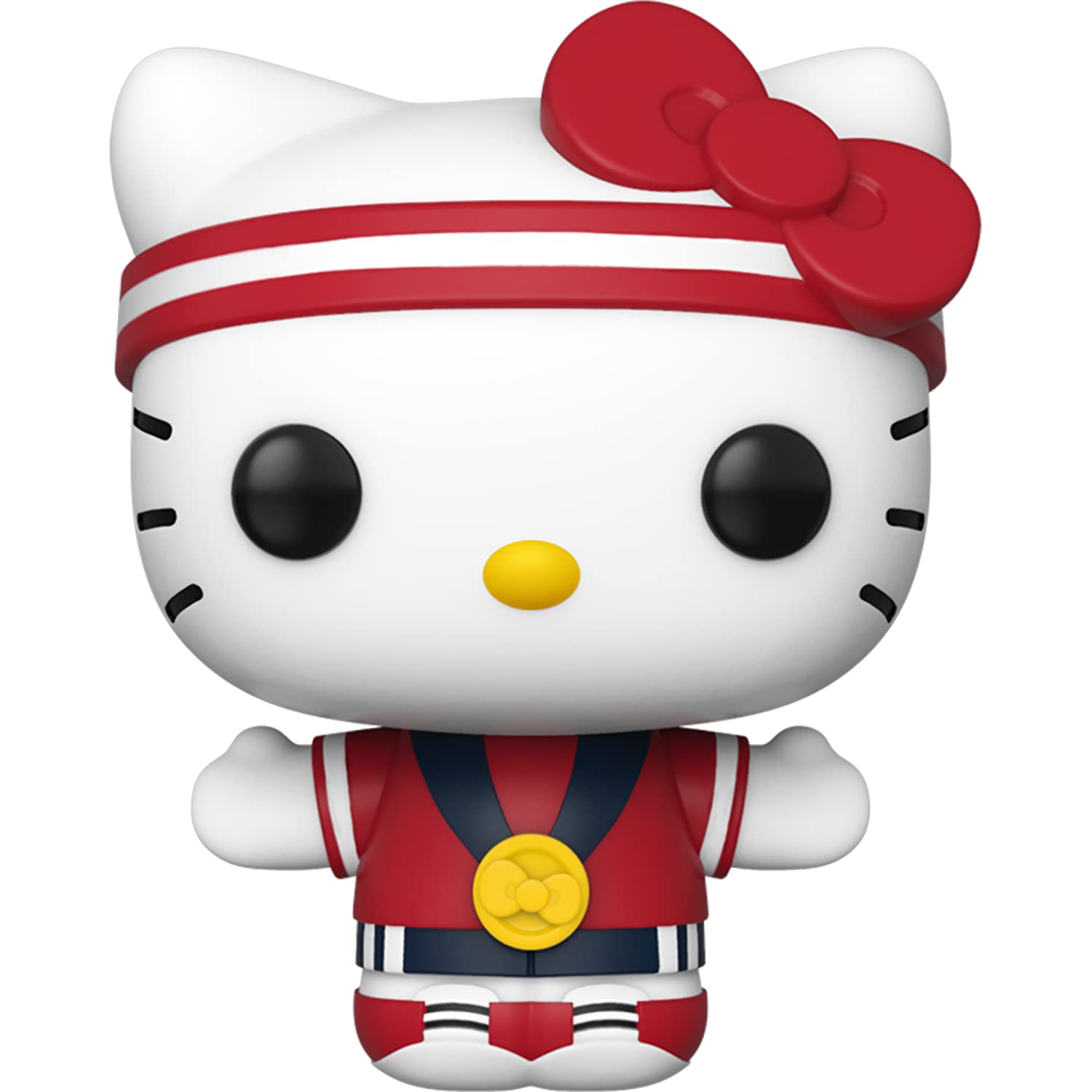 Funko H e l l o Kitty [Gold Metal]: P o p ! Vinyl Figurine Bundle with 1 Compatible 'ToysDiva' Graphic Protector (036-48694 - B)