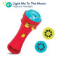B. toys Light Me to The Moon Flashlight, 2 Image Reels, Red, 3-Piece Set