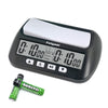 Feiyasi Digital Chess Clock Timer, Portable Digital Alarm Clock Board Game Timer, Having Basic, Reward, Delayed, and Timed Features, Suitable