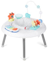 Skip Hop 2-in-1 Baby Activity Center with 20+ Developmental Activities Light-up Musical Piano for Tummy Time Play 4 Clip-on & Moveable Toys
