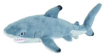 Wild Republic Black Tipped Shark Plush, Stuffed Animal, Plush Toy Gifts for Kids, Cuddlekins 13 Inches