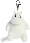 Aurora® Adorable Moomin® Clip-On Stuffed Animal - Irresistible Companion - Endless Play - White 3.5 Inches