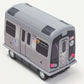 Daron MTA Subway Pullback Toy w/ Light & Sound TT3501 Grey