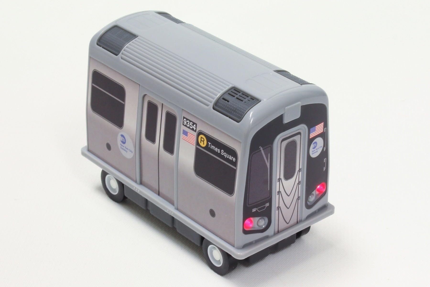 Daron MTA Subway Pullback Toy w/ Light & Sound TT3501 Grey