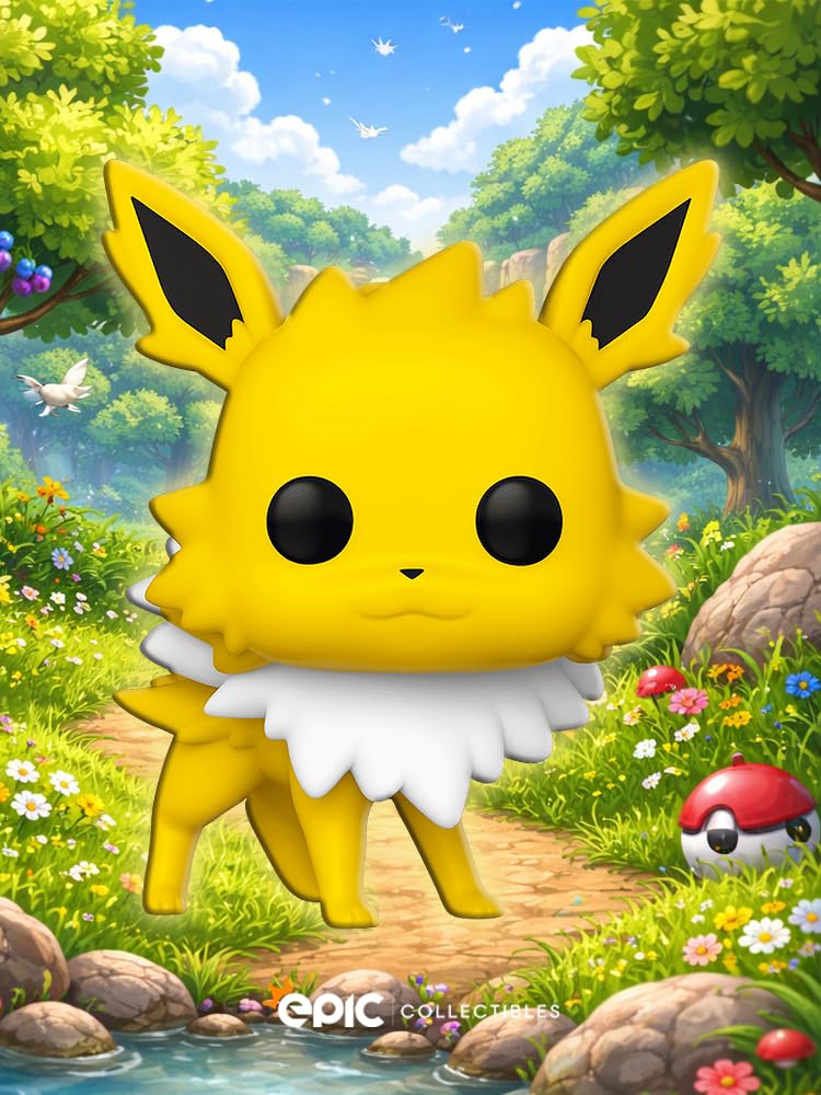 Funko Pop! Games: Pokemon - Jolteon (Electric Eevee Evolution) Vinyl Figure