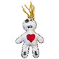 6.2" Handmade Peace & Harmony Poppet Voodoo Doll for Happy Couple/Marriage Communication/Protection/Halloween Decor (Dark Golden Blonde Hair)