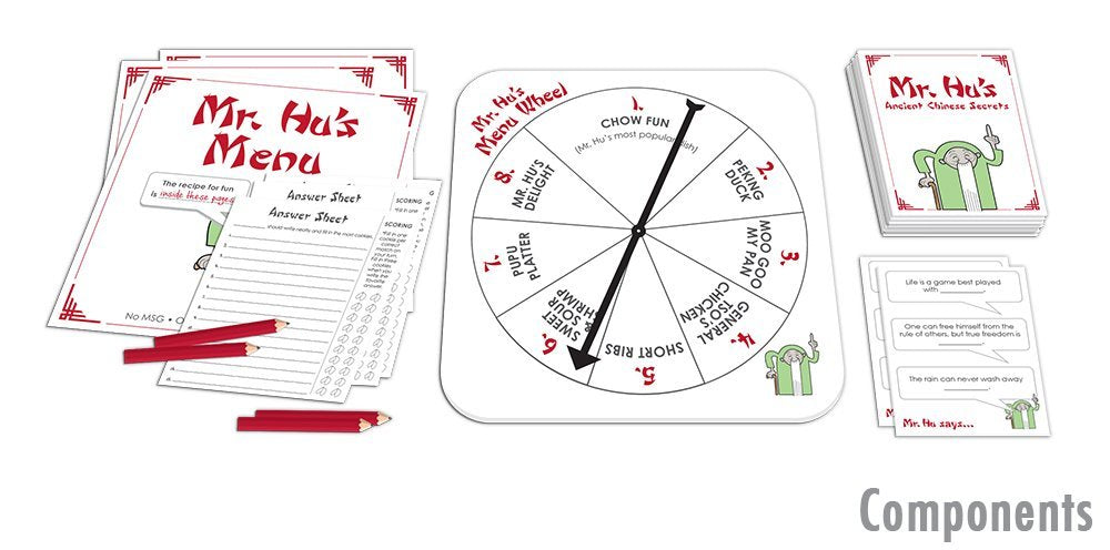 Mr. Hu Said What? - A Family/Party Game of Ancient Chinese Secrets