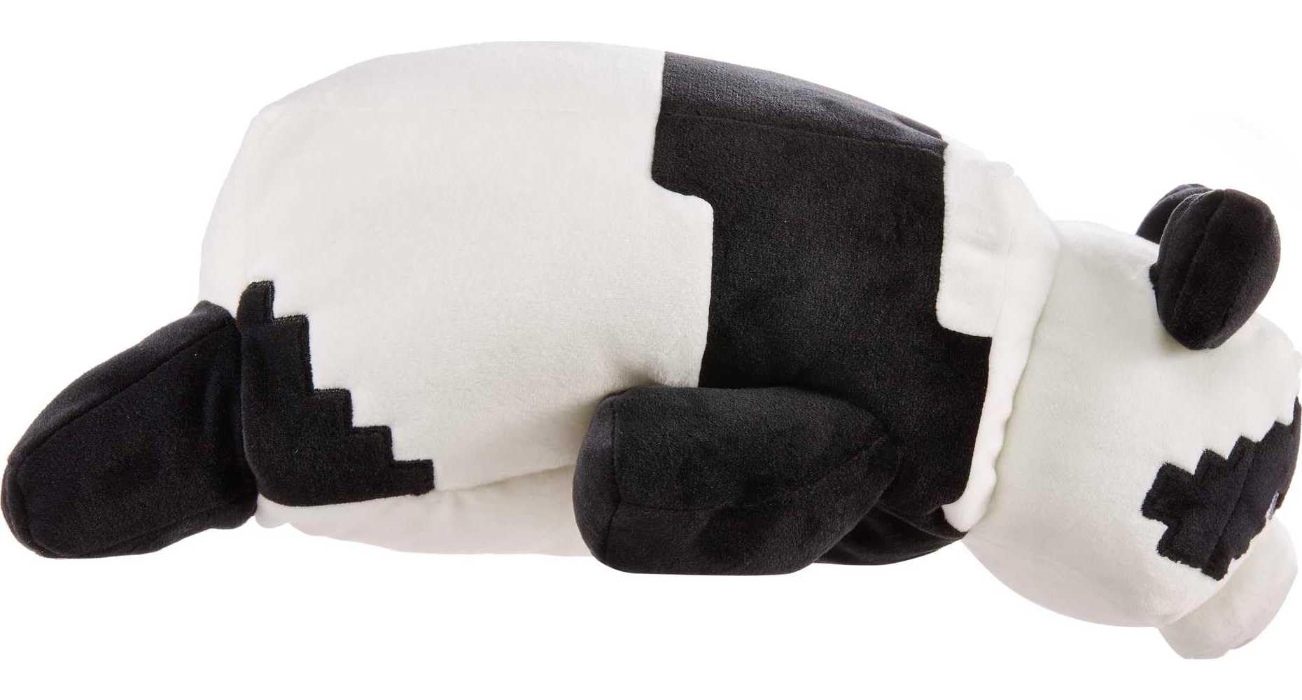 Mattel Minecraft Plush Panda 12-inch Stuffed Animal Figure, Floppy Soft Doll Inspired by Video Game Character, Collectible Toy