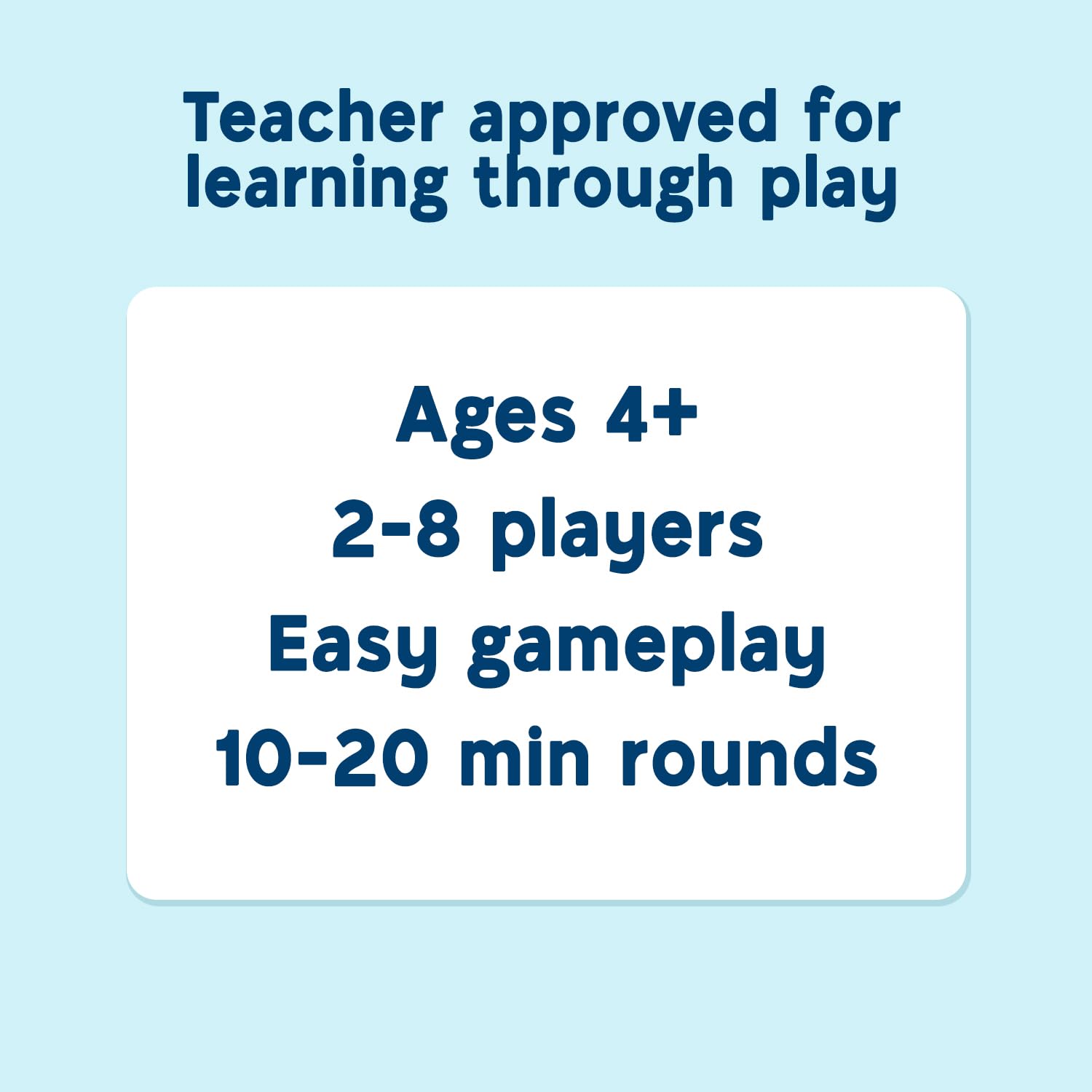 Junior Storyteller - Conversation Card Game for Kids 4-8, Family Game for Kids, Teens and Adults, Educational Toy, Learning Activity & Speech Therapy