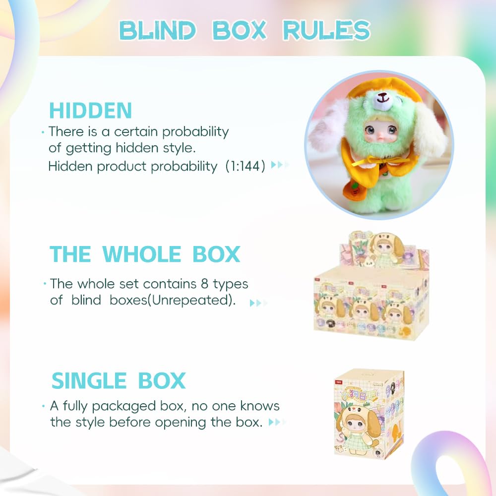 Vinyl Face Plush Doll Figures Collectible Toys Birthday Gifts (Single Box)