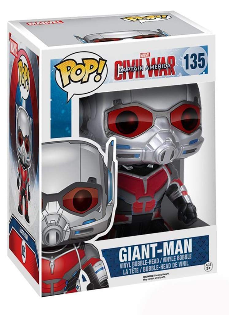 Funko POP Marvel: Captain America 3: Civil War Action Figure - Giant Man, 6"