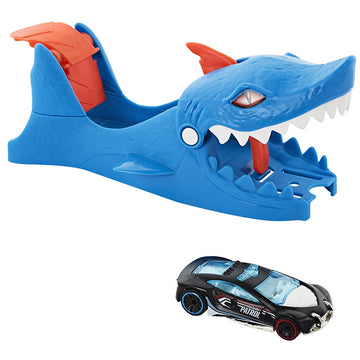 Hot Wheels City Nemesis Launcher Playset - GVF43 ~ Shark Launcher