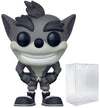 Funko Pop! Games: Crash Bandicoot - Crash Bandicoot Chase Black & White Variant Vinyl Figure (Includes Compatible Pop Box Protector Case)
