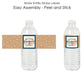 Big Dot of Happiness Happy Grandparents Day - Grandma and Grandpa Party Water Bottle Sticker Labels - Set of 20