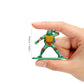 Jada TMNT 1.65" 18-Pack Wave 2 Die-Cast Figures Nano Metalfigs, Toys for Kids and Adults