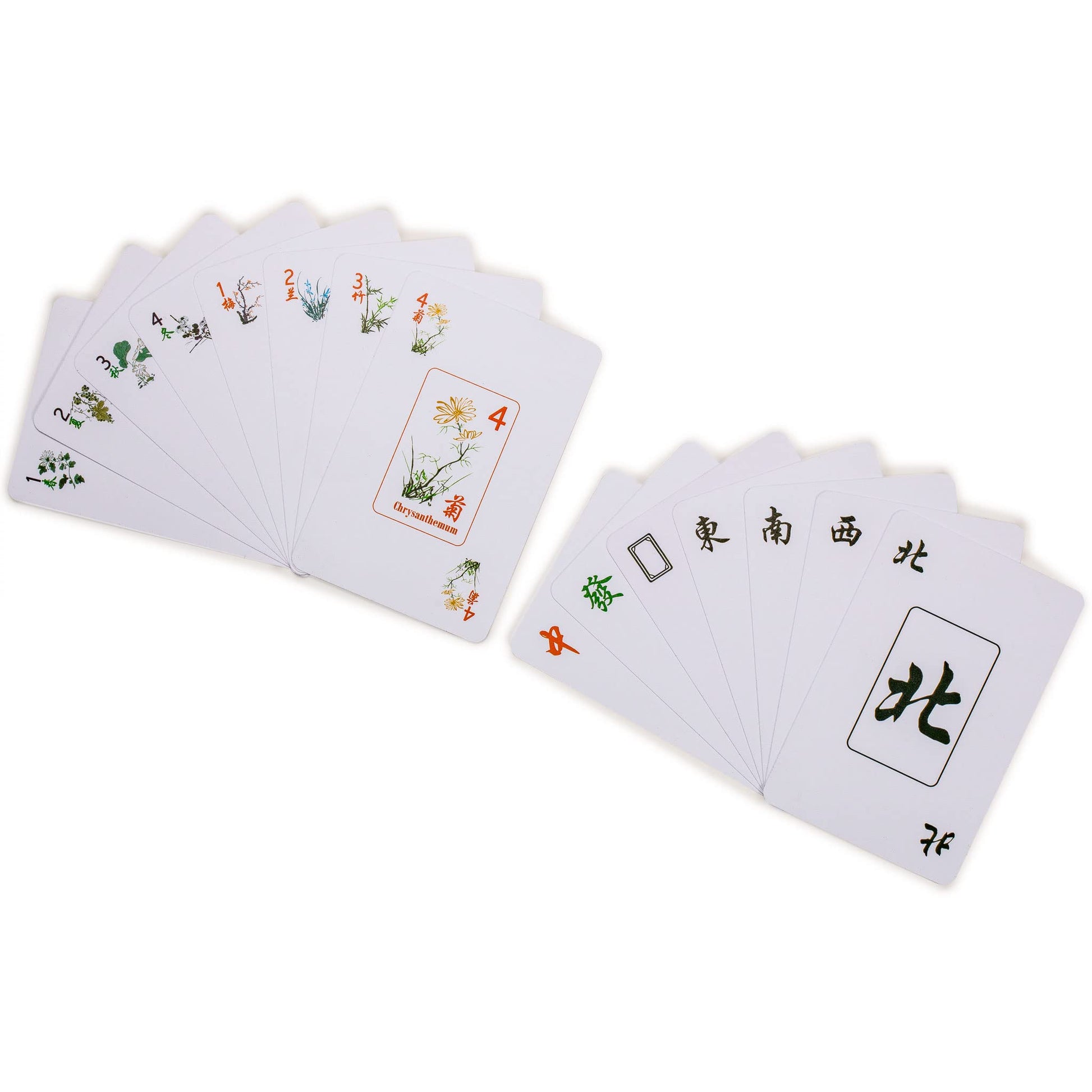 Yellow Mountain Imports Chinese Traditional Mahjong Playing Cards - 144 Card Set