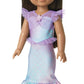 American Girl WellieWishers 14.5-inch Doll 2-in-1 Sparkly Mermaid Outfit with Headband and Ballet Flats, For Ages 4+