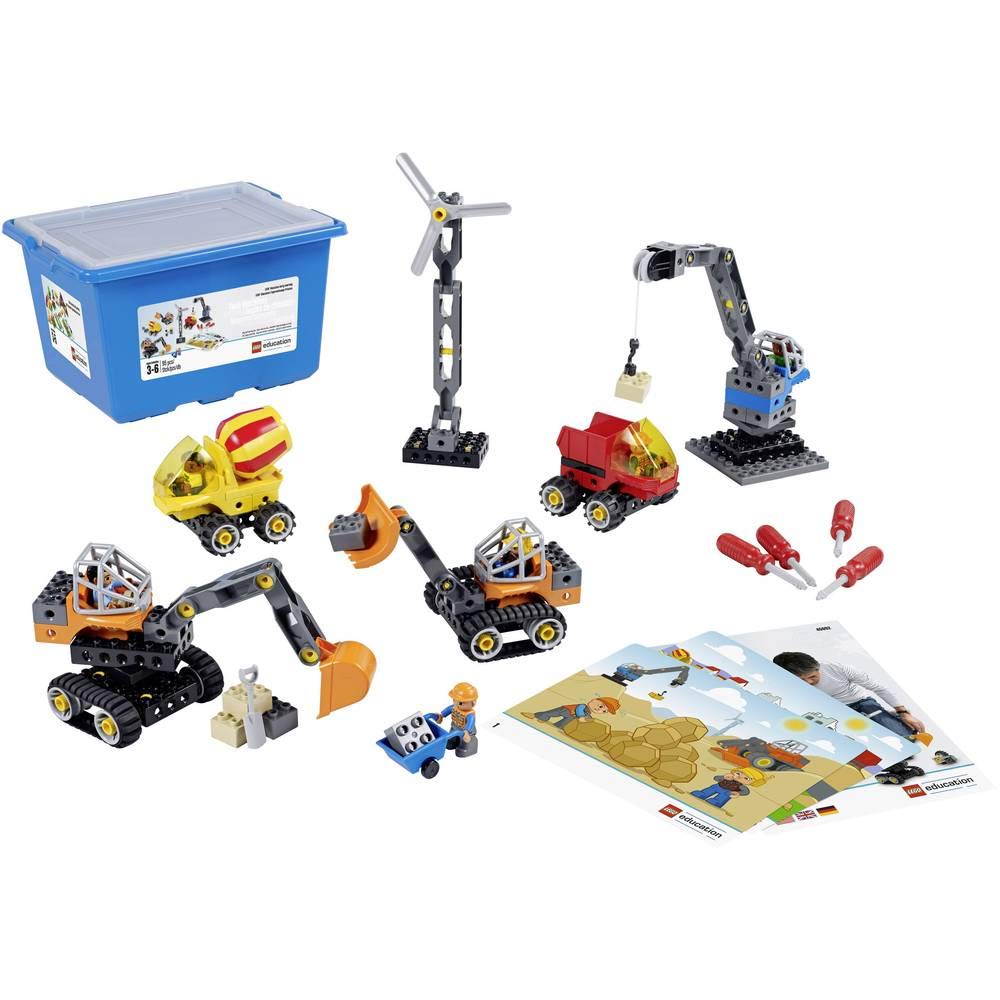 LEGO Tech Machines DUPLO Set 45002, Fun Stem Engineering Toy & Steam Learning for Girls & Boys Ages 3 & Up (95Piece)