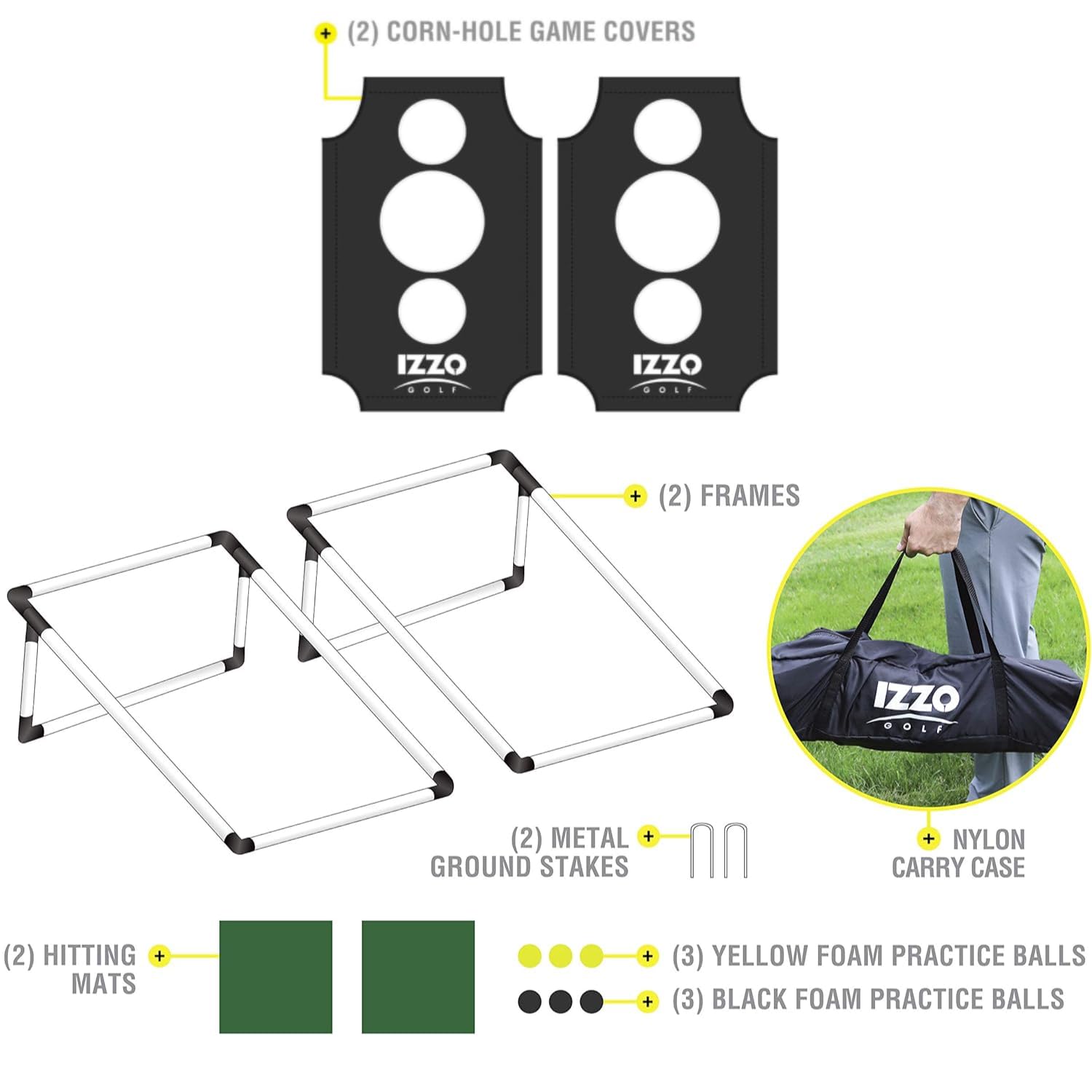 Izzo Golf Corn-Hole Chipping Game